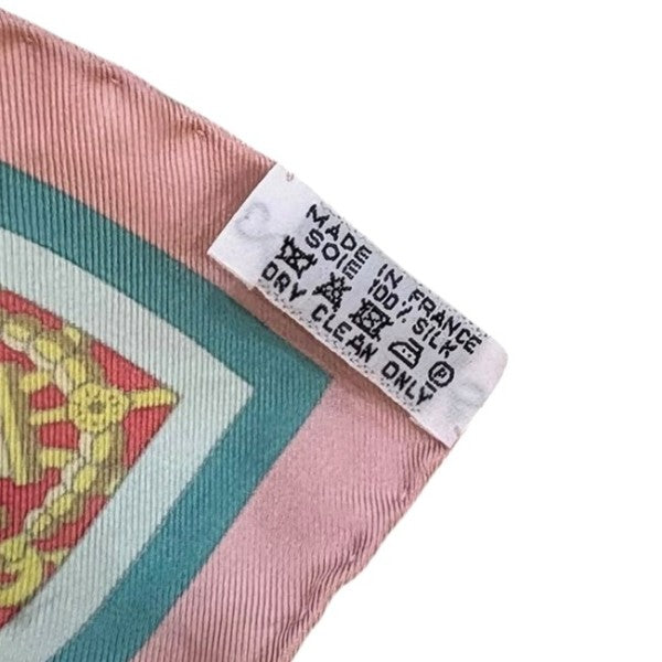 HERMES カレ90 Flaneriea Versailles ヴェルサイユの散歩 スカーフ 古着・中古-6枚目のアイテム画像