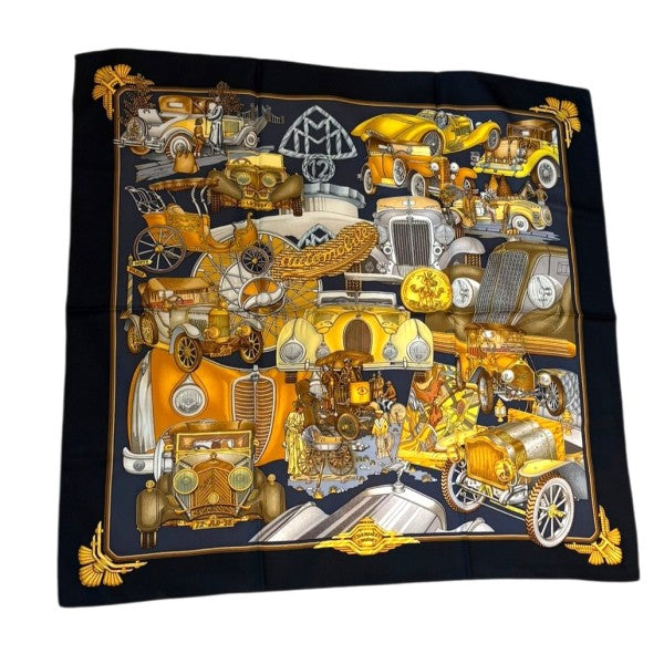 HERMES カレ90 Automoblie 古着・中古-1枚目のアイテム画像