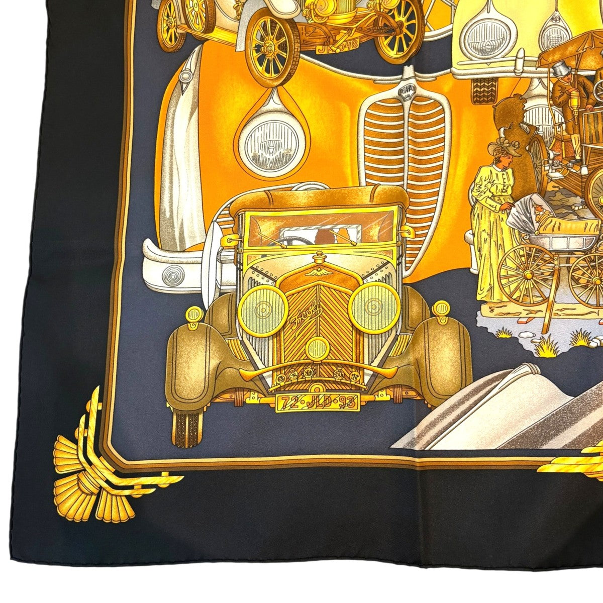 HERMES カレ90 Automoblie 古着・中古-5枚目のアイテム画像
