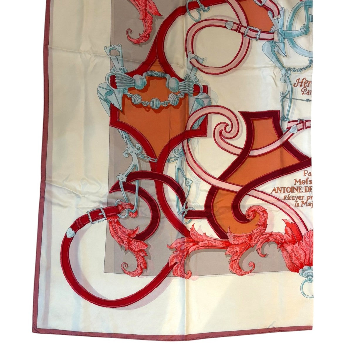 HERMES カレ140 帝王学 スカーフ 古着・中古-6枚目のアイテム画像