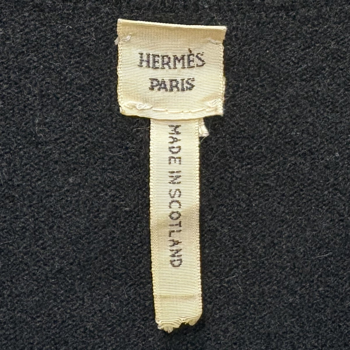 HERMES(エルメス) カシミヤジップニットsw008 sw008 ブラック サイズ