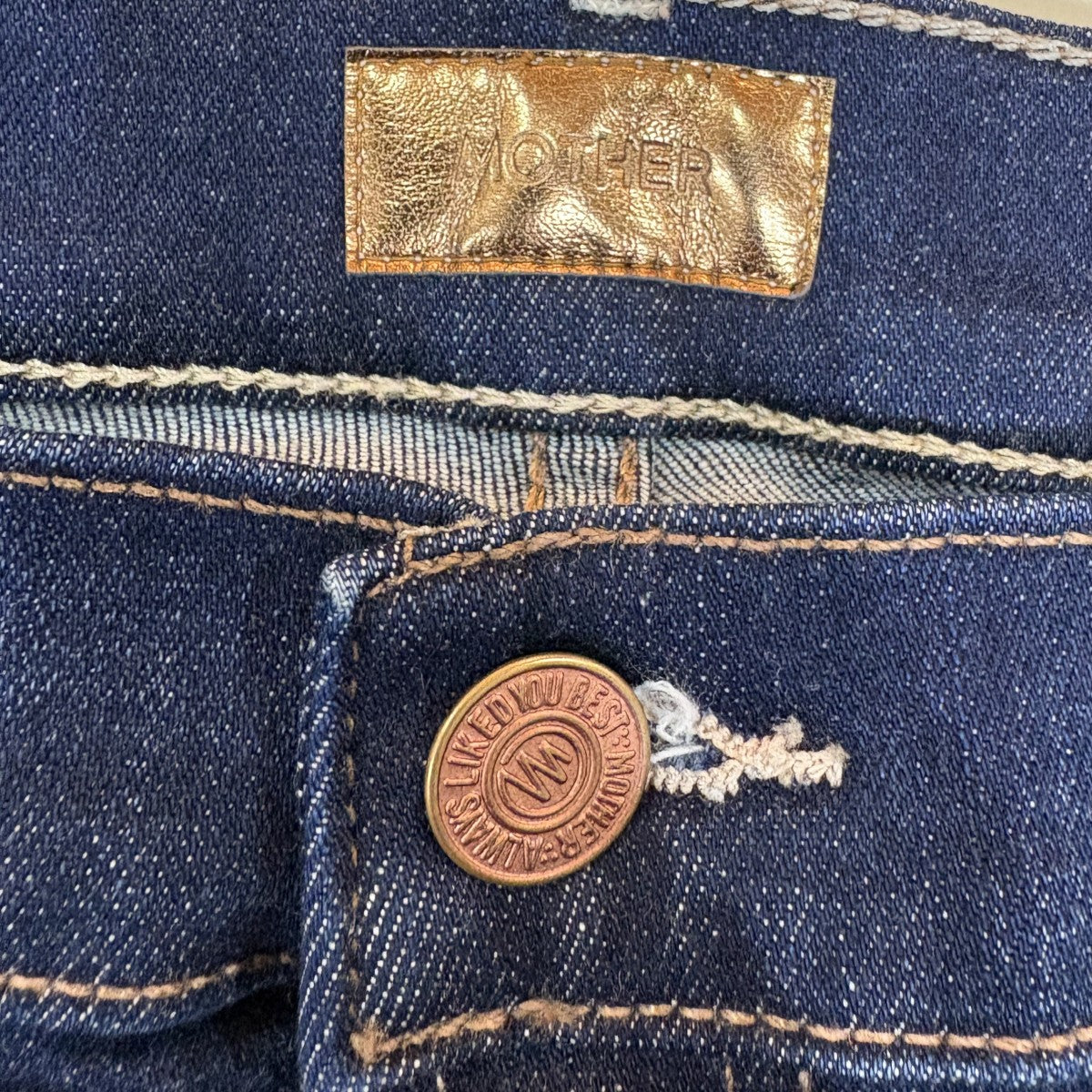 mother THE INSIDER DENIMデニムパンツ1157-104 古着・中古-5枚目のアイテム画像