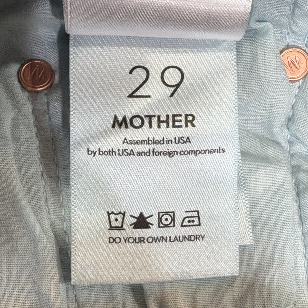 mother THE INSIDER DENIMデニムパンツ1157-104 古着・中古-9枚目のアイテム画像