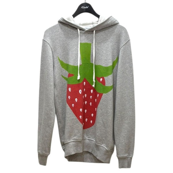 COMME des GARCONS SHIRT×Brett Westfall Big Strawberry HoodieFK-T002 古着・中古-1枚目のアイテム画像
