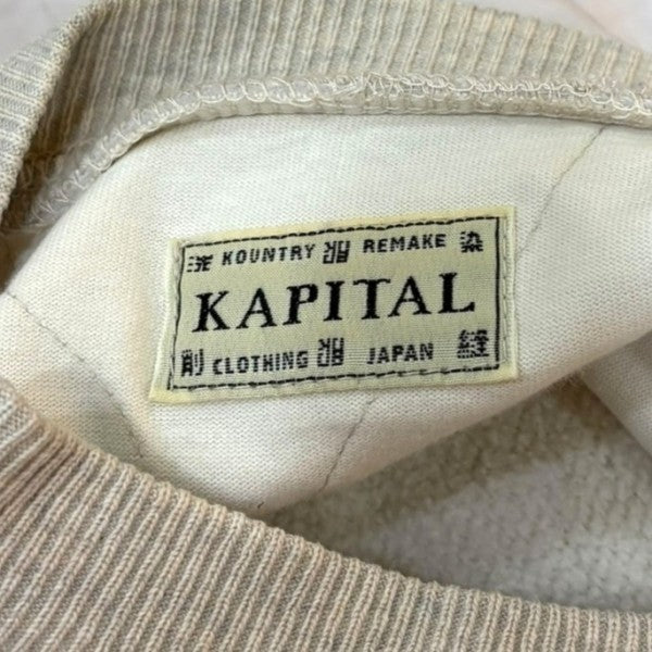 Bandana Bivouac Big Crewneck異素材スウェットEK-1005