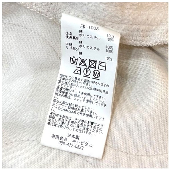 Bandana Bivouac Big Crewneck異素材スウェットEK-1005