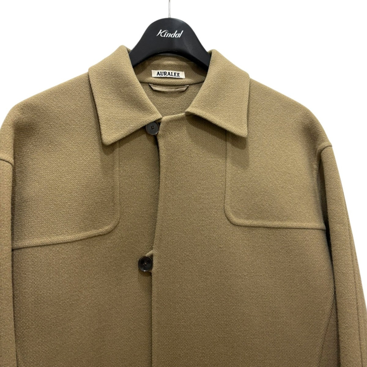 AURALEE DOUBLE CLOTH SUPER FINE OX COATA23AC01OW 古着・中古-3枚目のアイテム画像