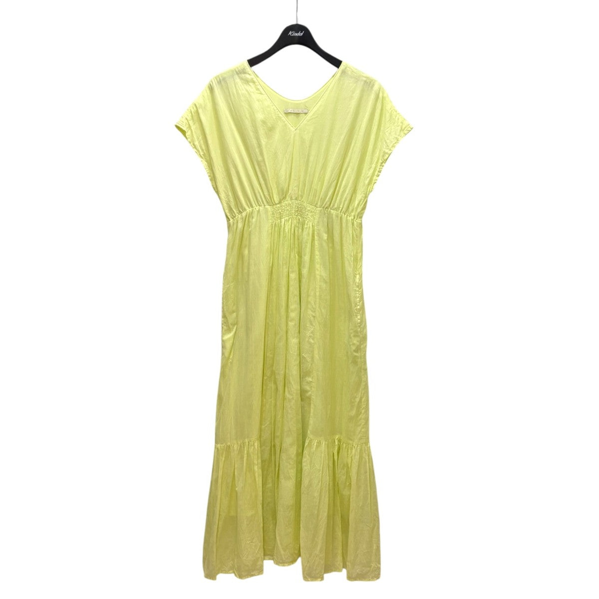 ne quittez pas Vネックワンピース Cotton Voile V Neck Dress 010541CA1 古着・中古-1枚目のアイテム画像