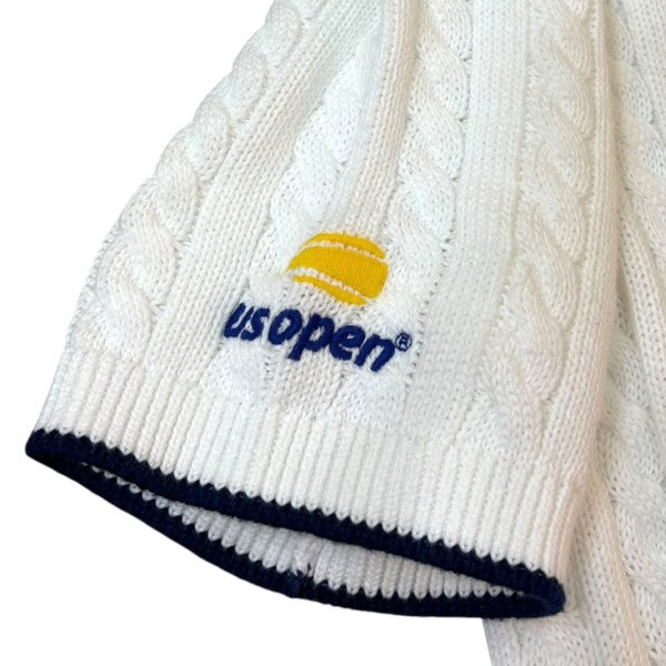 POLO RALPH LAUREN US オープン ケーブルニット コットンカーデ 古着・中古-4枚目のアイテム画像