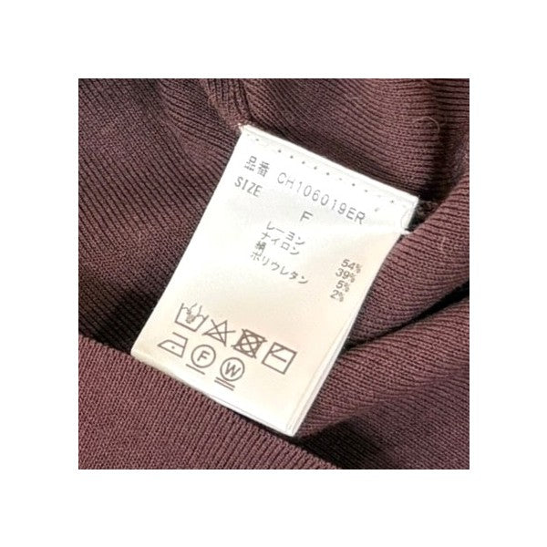 Chaos シルク混ミラノリブタンクトップCH106019ER 古着・中古-4枚目のアイテム画像