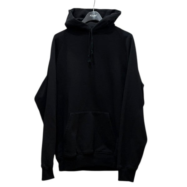 COMOLI(コモリ) 25AWコットン裏毛 パーカC03-05017 C03-05017 ブラック