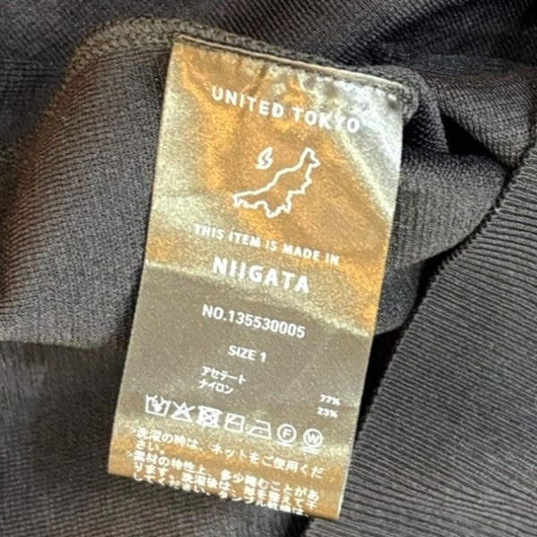 UNITED TOKYO 18G サーブルストレッチクルーネックニット135530005 古着・中古-5枚目のアイテム画像