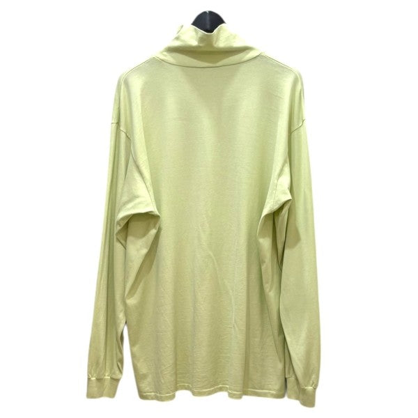 AURALEE 24AWLUSTER PLAITING HI NECK L S TEEA00P03GT 古着・中古-2枚目のアイテム画像