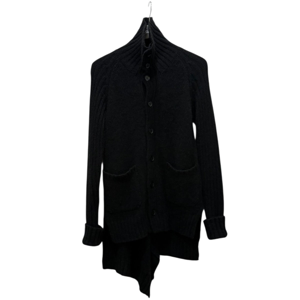 YOHJI YAMAMOTO YACK ハイネックカーデFK-K07-173 古着・中古-1枚目のアイテム画像