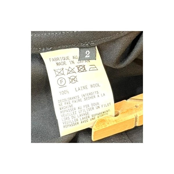 Y’S BANG ON! HOODED COAT WOOL TROPICALYK-C01-158 古着・中古-9枚目のアイテム画像