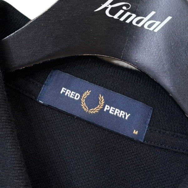 FRED PERRY ワンポイントロングポロポロシャツ 古着・中古-5枚目のアイテム画像