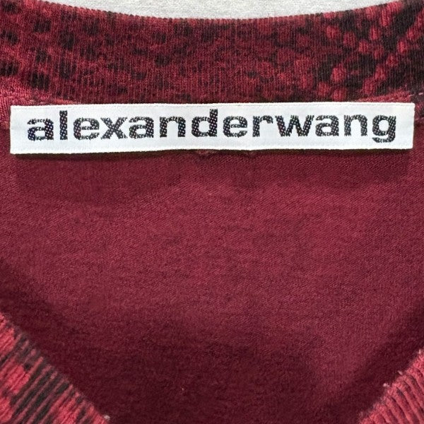 ALEXANDER WANG パイソン柄ロンＴ 古着・中古-4枚目のアイテム画像