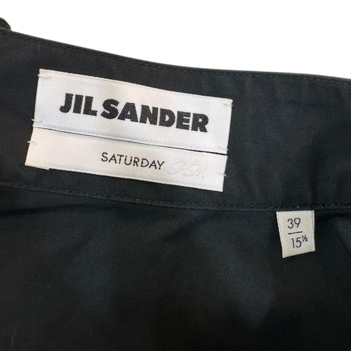 JIL SANDER Vネックロゴ刺繍プルオーバーシャツ Saturday P．M． シャツ J24DL0013 J45002 古着・中古-8枚目のアイテム画像