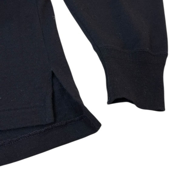 COMOLI(コモリ) ウール ラグビーシャツW03-05012 W03-05012 ブラック