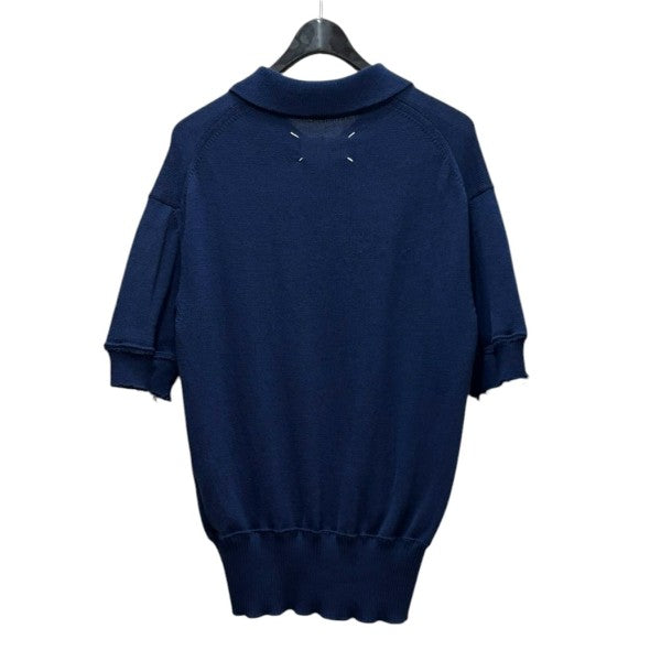 Maison Margiela(メゾンマルジェラ) アーティザナル ニットポロシャツ