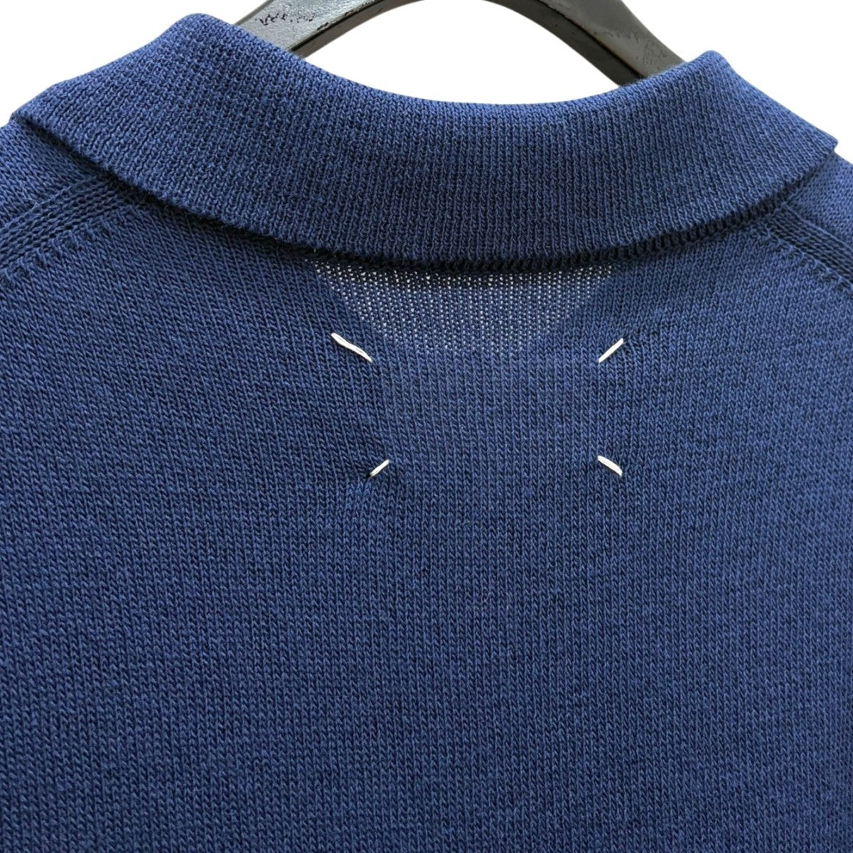 Maison Margiela(メゾンマルジェラ) アーティザナル ニットポロシャツ