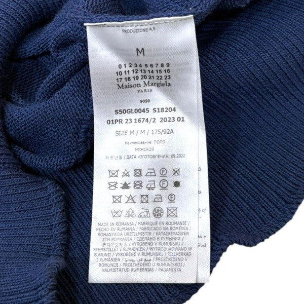 Maison Margiela(メゾンマルジェラ) アーティザナル ニットポロシャツ