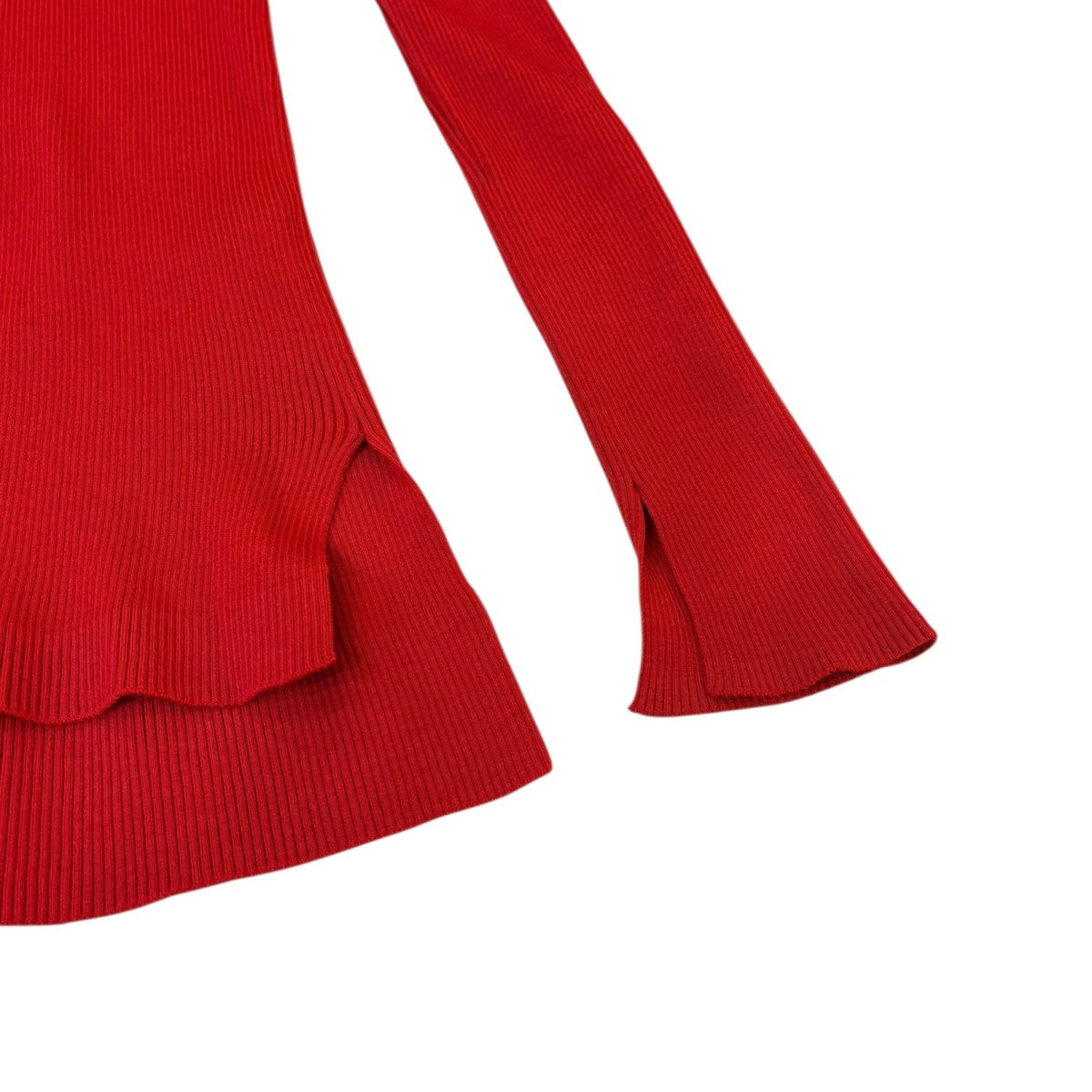 AURALEE SUPER FINE WOOL HIGH GAUGE RIB KNIT P OA24AP04HW 古着・中古-4枚目のアイテム画像
