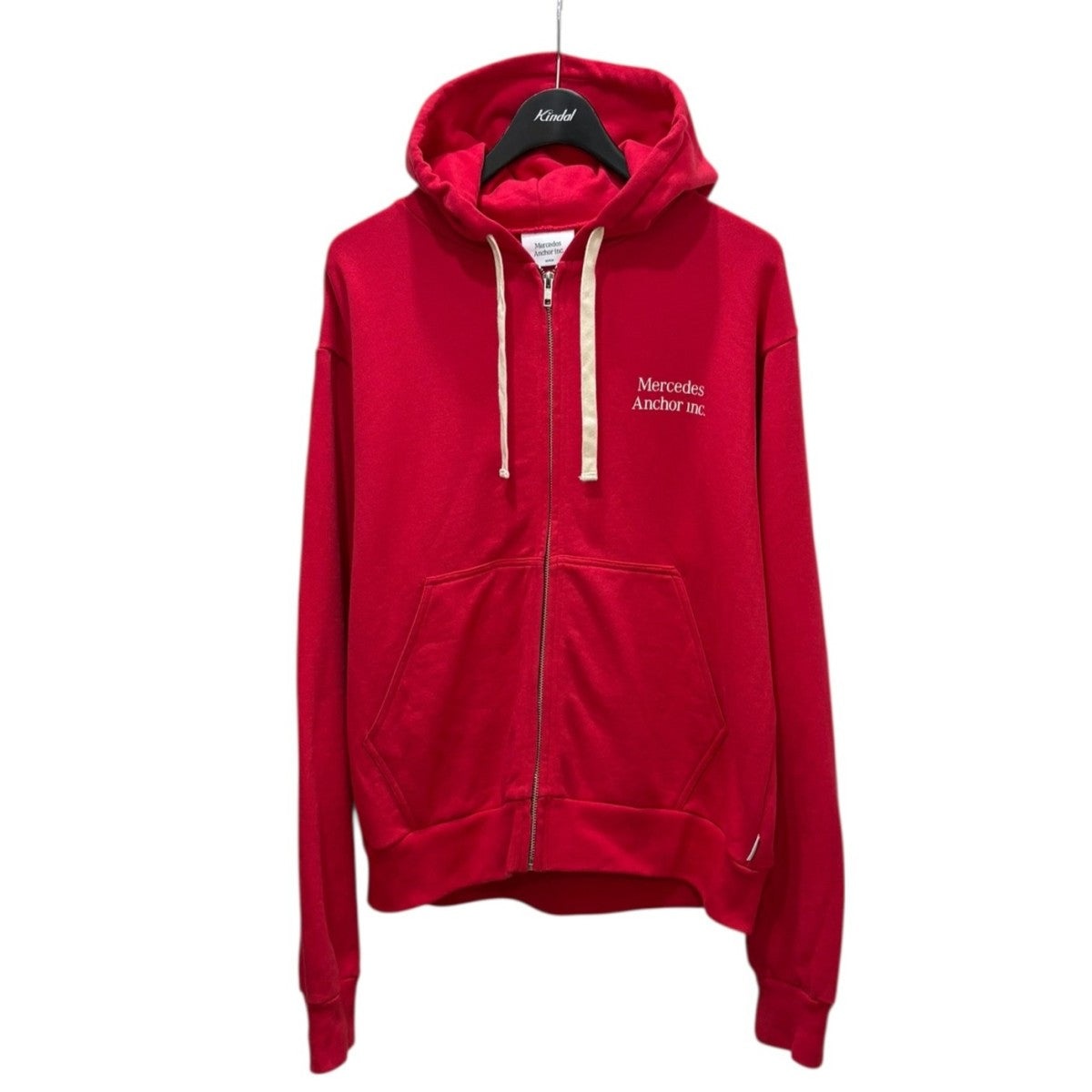 Mercedes Anchor バックロゴジップパーカ 古着・中古-1枚目のアイテム画像