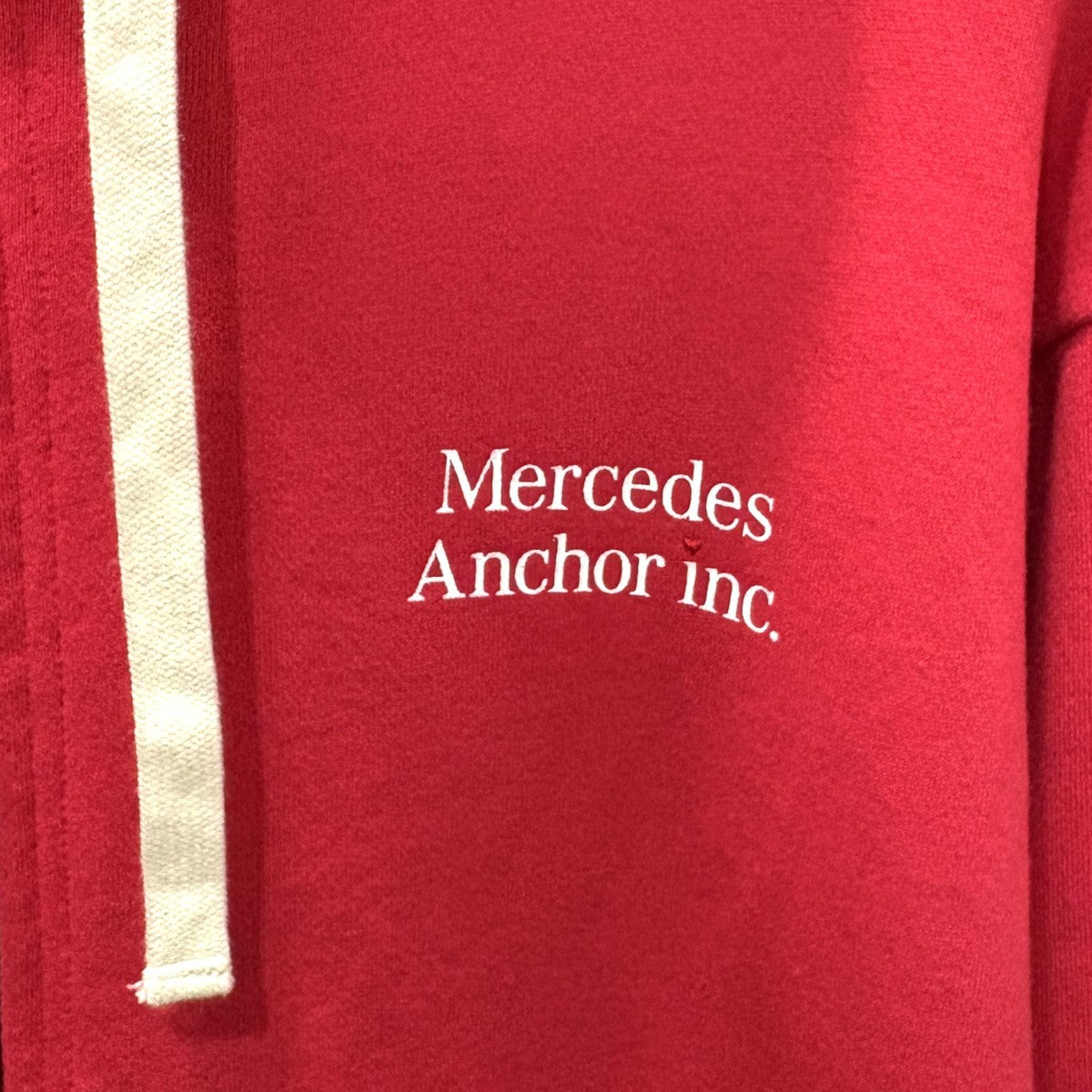 Mercedes Anchor バックロゴジップパーカ 古着・中古-3枚目のアイテム画像