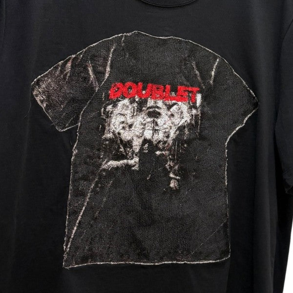 doublet T-SHIRT PHOTO STITCH T-SHIRT22SS33CS214 古着・中古-3枚目のアイテム画像