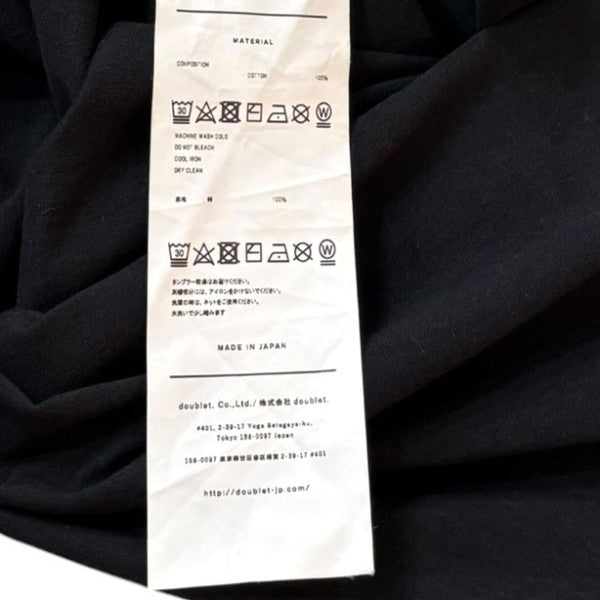 doublet T-SHIRT PHOTO STITCH T-SHIRT22SS33CS214 古着・中古-6枚目のアイテム画像