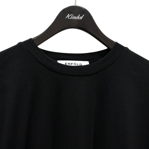 ENFOLD テレコスリーブワイドプルオーバーTシャツ 300CS280-2470 古着・中古-3枚目のアイテム画像