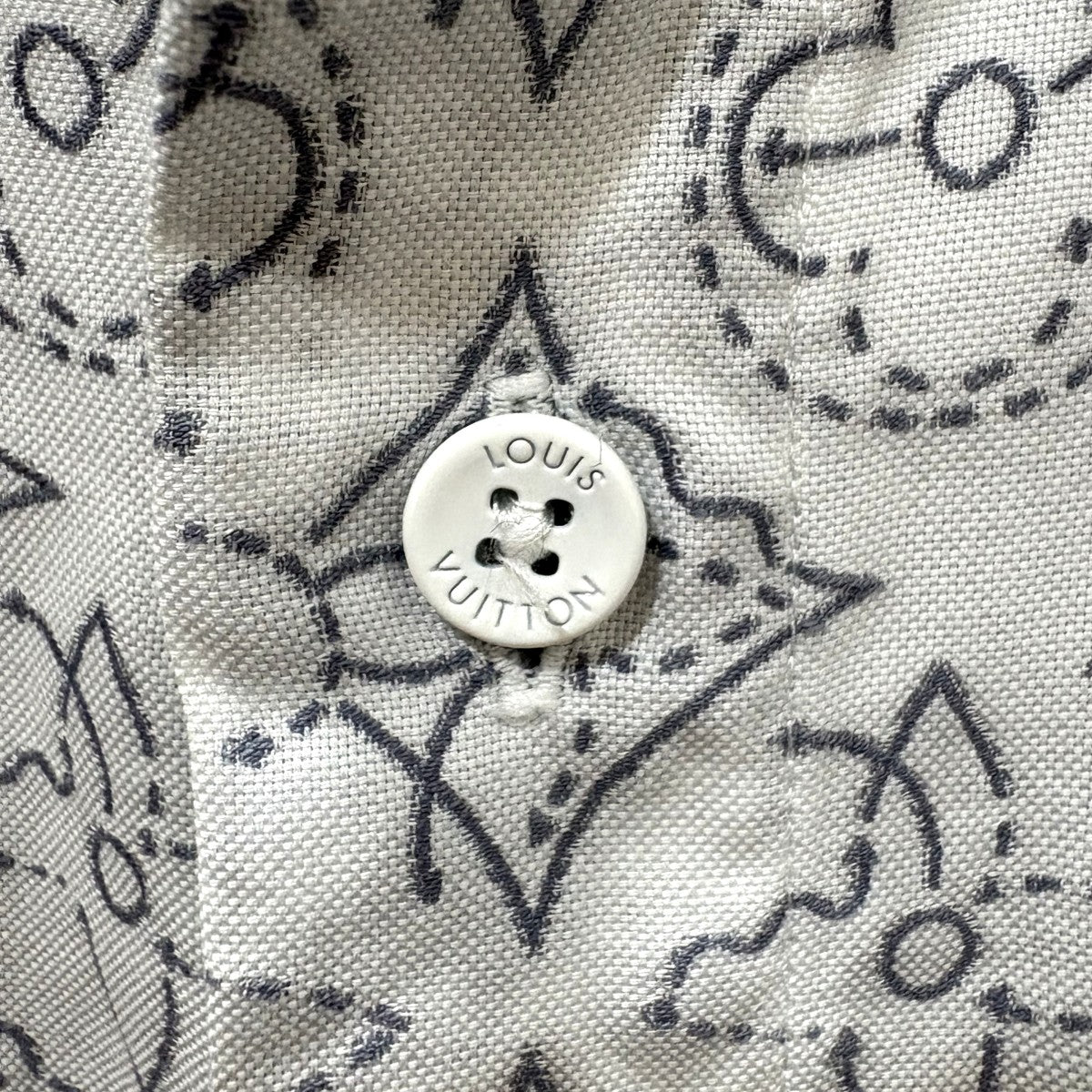 LOUIS VUITTON モノグラムシャツRM212Q E04 HLS43W 古着・中古-5枚目のアイテム画像