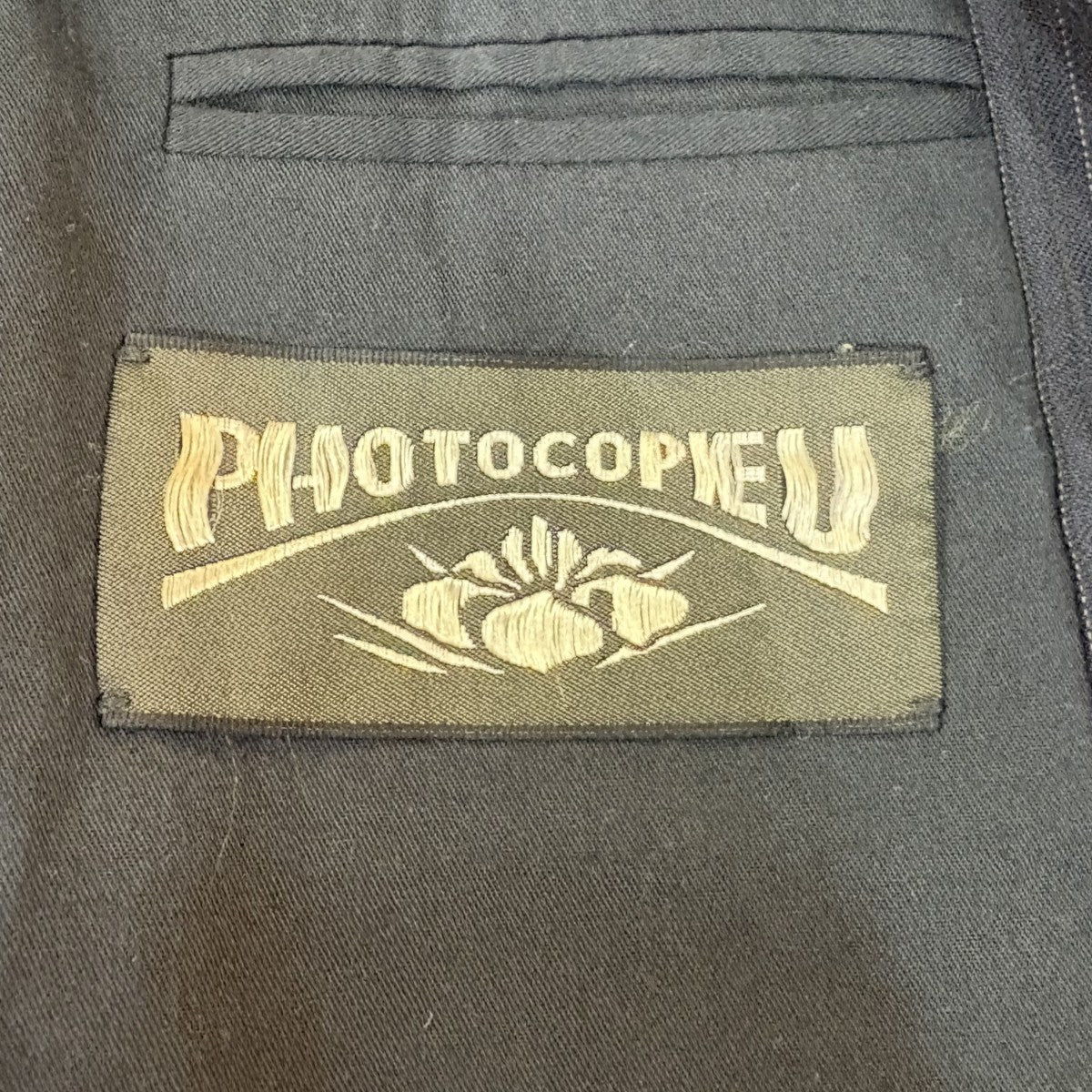 PHOTOCOPIEU テーラードベスト201OGS 古着・中古-6枚目のアイテム画像