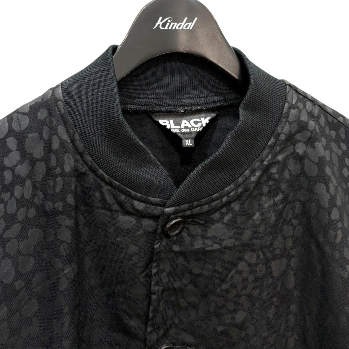 BLACK COMME des GARCONS レオパード柄ロングブルゾン1G-C002 古着・中古-3枚目のアイテム画像