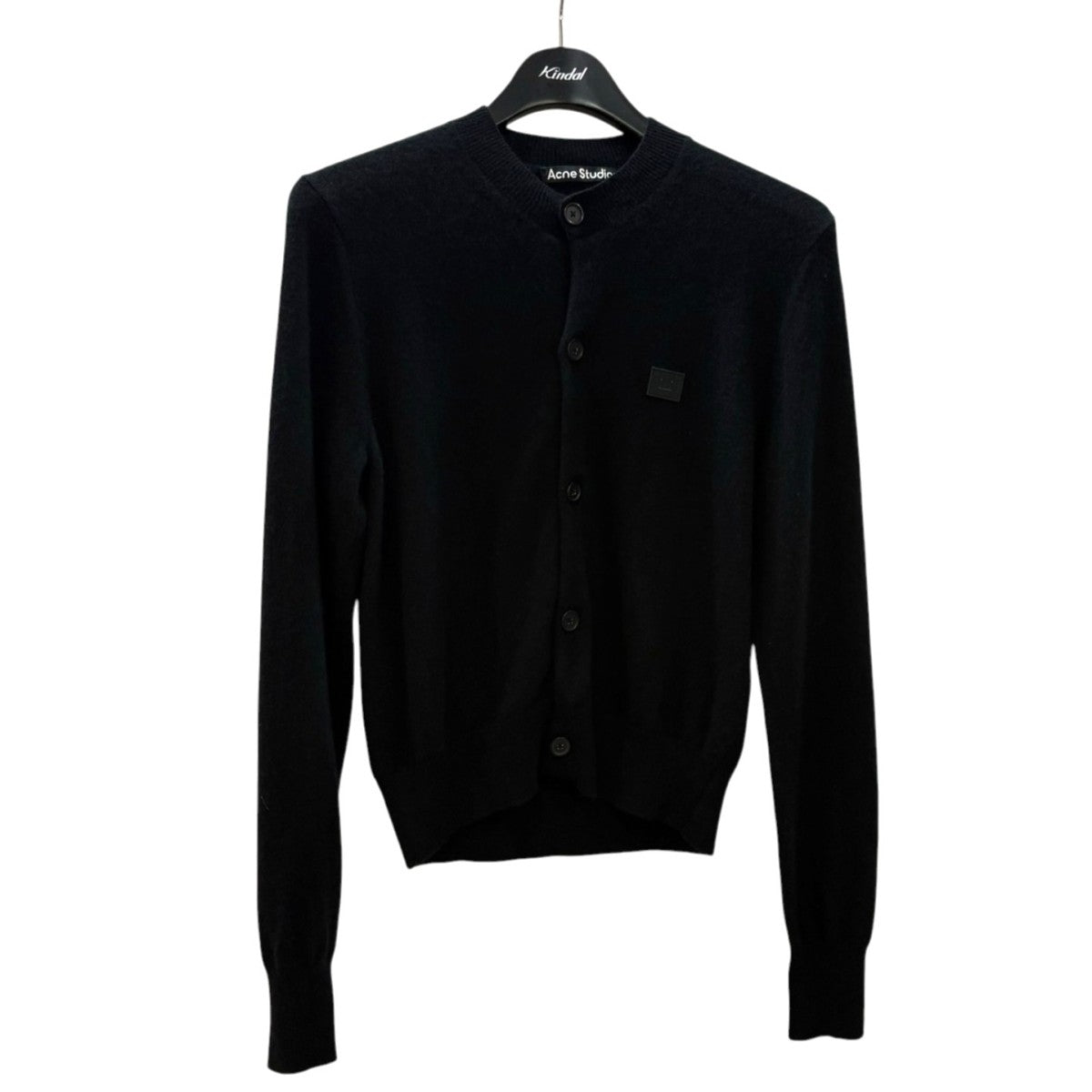 ACNE STUDIOS ワンポイントクルーネックカーデ 古着・中古-1枚目のアイテム画像