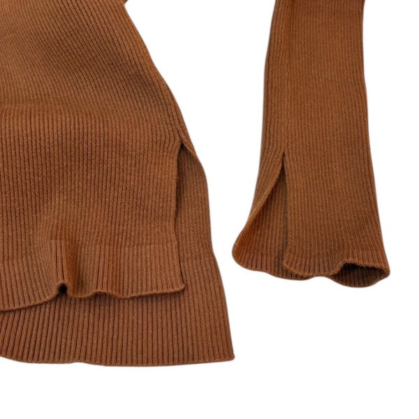 AURALEE GIZA HIGH GAUGE RIB KNIT PULLOVERA23AP01HR 古着・中古-3枚目のアイテム画像