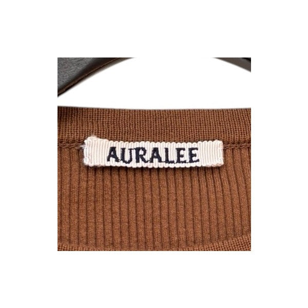 AURALEE GIZA HIGH GAUGE RIB KNIT PULLOVERA23AP01HR 古着・中古-4枚目のアイテム画像
