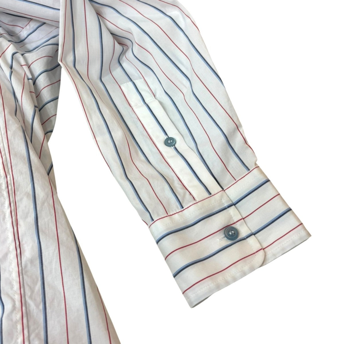 MARNI ストライプフードシャツCUMU0195A2 古着・中古-4枚目のアイテム画像