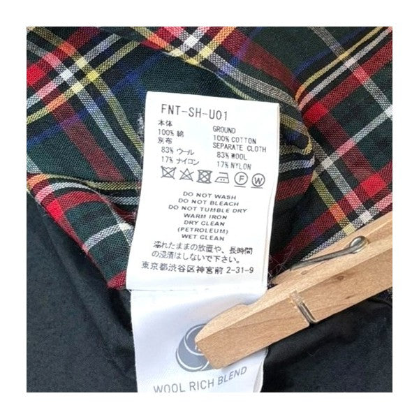 FACETASM(ファセッタズム) TARTAN CHECK BIG SHIRTFNT-SH-U01 FNT-SH