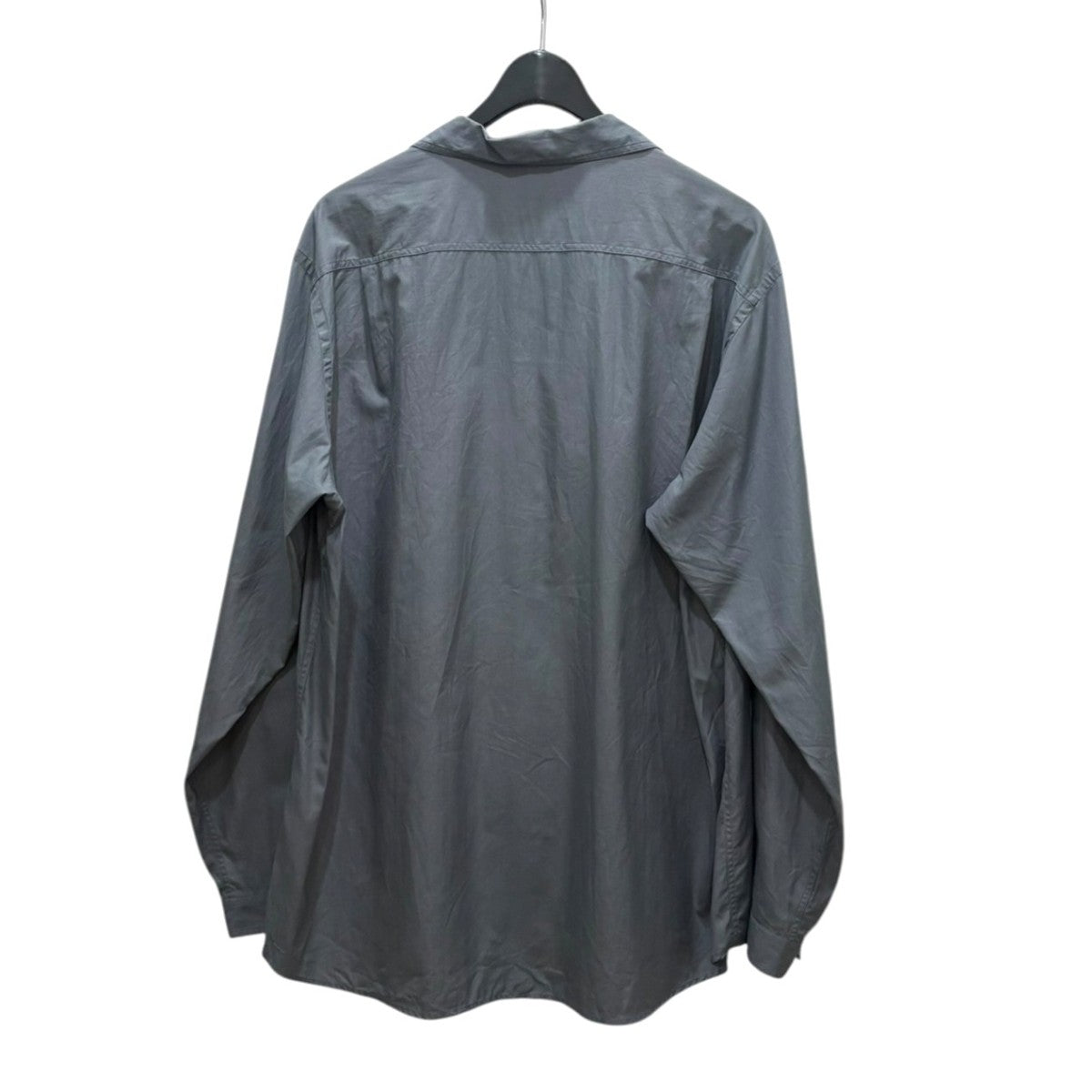 AURALEE WASHED FINX TWILL P O SHIRTS プルオーバーシャツ 古着・中古-2枚目のアイテム画像