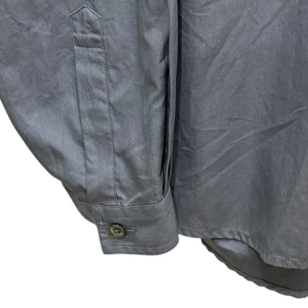 AURALEE WASHED FINX TWILL P O SHIRTS プルオーバーシャツ 古着・中古-3枚目のアイテム画像