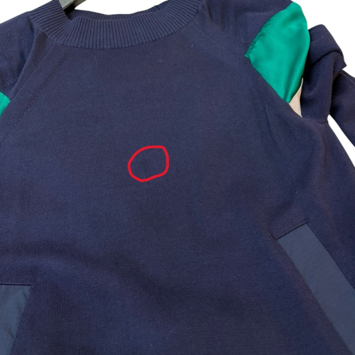 sacai ドッキングワンピース 22-05920 古着・中古-5枚目のアイテム画像