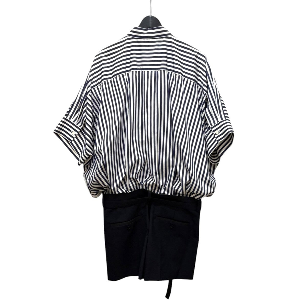 sacai(サカイ) ドッキングワンピース 23-06525 23-06525 ネイビーx