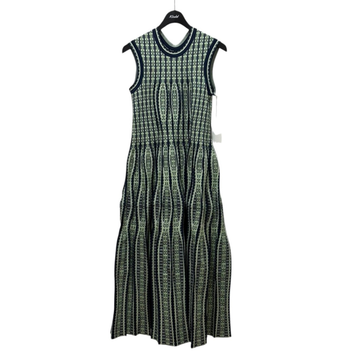 mame kurogouchi Lantern Knitted Volume DressMM25SS-KN036 古着・中古-1枚目のアイテム画像
