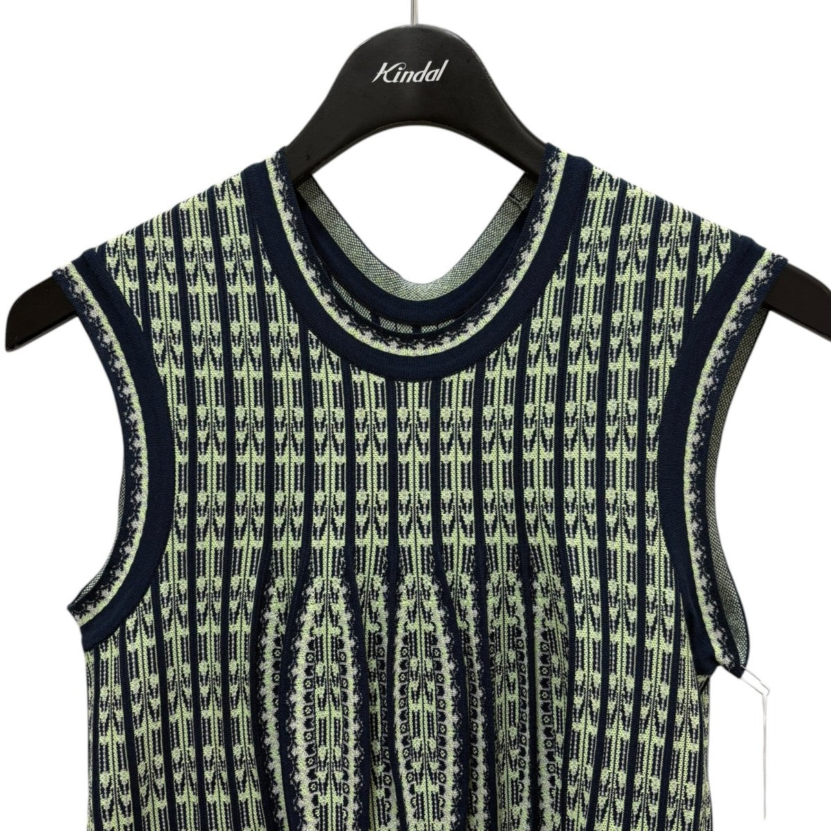 mame kurogouchi Lantern Knitted Volume DressMM25SS-KN036 古着・中古-3枚目のアイテム画像