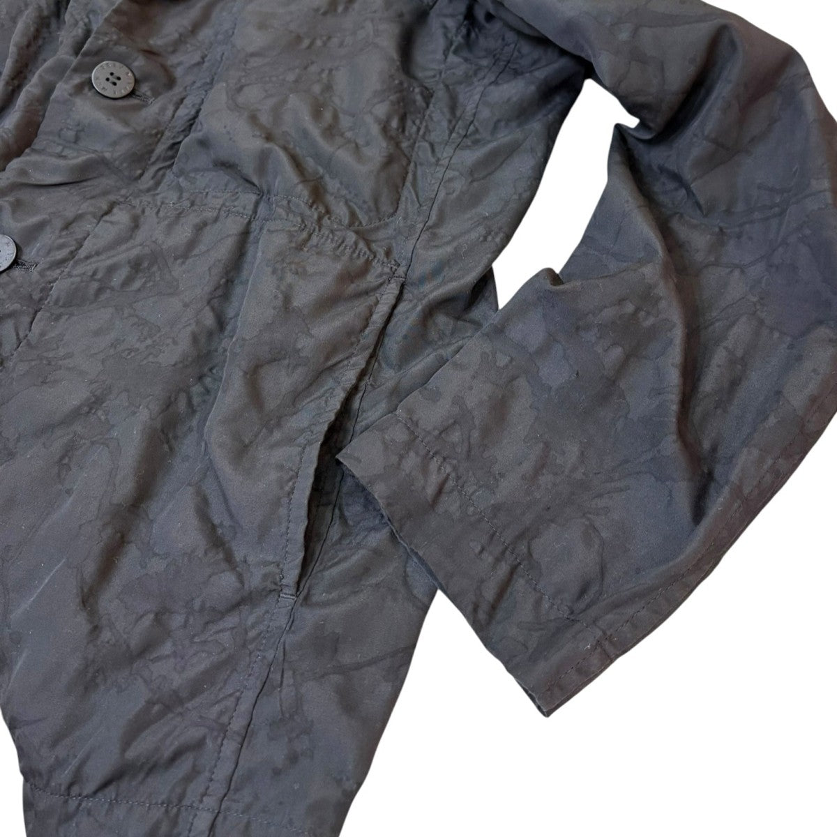 ISSEY MIYAKE MEN ジャガードシャツジャケットME71FD247 古着・中古-4枚目のアイテム画像