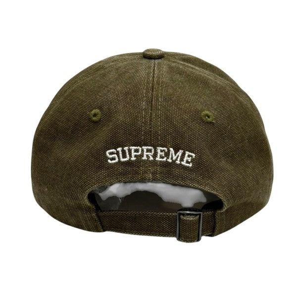 Supreme Pigment Canvas SLogo 6Panel capキャップ 古着・中古-4枚目のアイテム画像