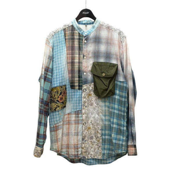 Madras check shirt マドラスチェックシャツ　22ss-b-03