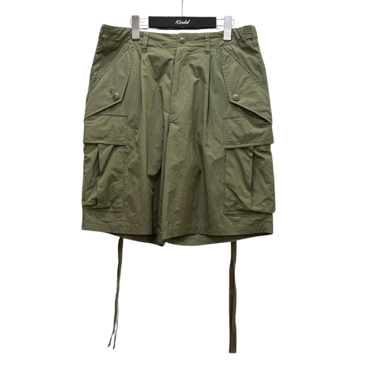 KHOKI カーゴハーフパンツショートパンツ24ss-p-7-b 古着・中古-1枚目のアイテム画像